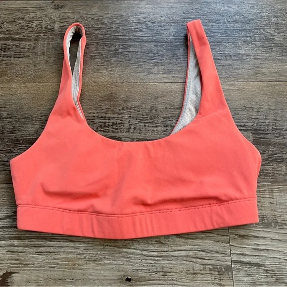 Vuori Orange Sports Bra - Picture 2 of 7